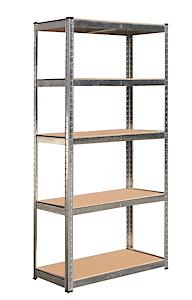 175kg 5 Tier Boltless Shelving