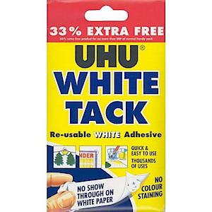 UHU 043496 White Tack + Extra 33%