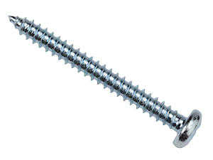 Forgefix Self Tapping Screws Pan Head | 5/8" X 8 | Zinc Plated | Box 200