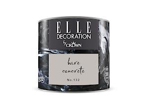 125Ml Elle Decoration Interior Wall Wood Grey Bare Concrete