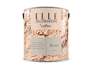 Elle Decoration By Crown 2.5L Flat Matt Emulsion Paint - Blended No 545