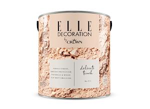 Elle Decoration By Crown 2.5L Flat Matt Emulsion Paint - Delicate Touch No 511