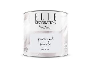 125Ml Elle Decoration Interior Wall Wood White Pure Simple