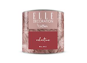 125Ml Elle Decoration Interior Wall Wood Red Velvetine Matt