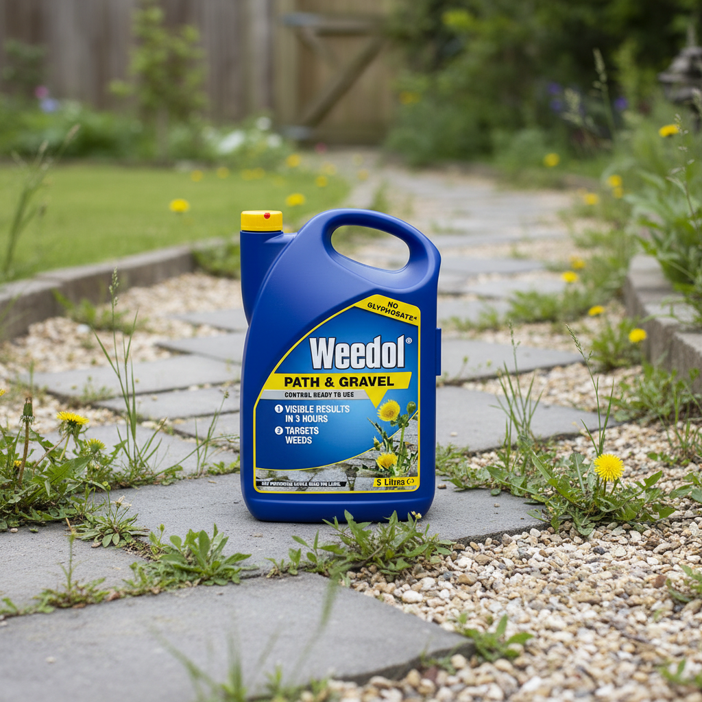Weedol Path & Gravel | Refill Weed killer | Free from Glyphosate | 1 x 5 Litre