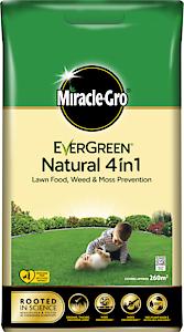 Miracle-Gro 119984 Natural 4 In1-Lawn Feed 260 M²