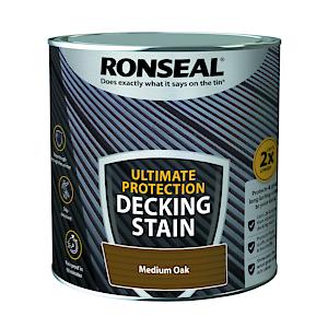 Ultimate Decking Stain 2.5L Medium Oak [39114]