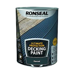 Ronseal Ultimate Decking Paint Charcoal 5L