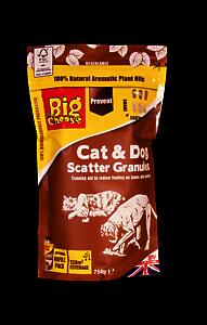 The Big Cheese Cat And Dog Scatter Granules - 750G, Covers 250 M2