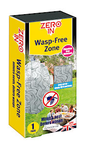 Zero In Wasp-Free Zone, Wasp Nest Decoy Poison-Free Visual Wasp Repellent Pet And Child Safe