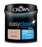 2.5L Crown Easyclean Bathroom Mid-Sheen Emulsion Multi Surface Paint – Powdered Clay