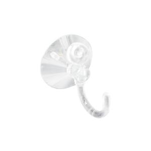 Suction Hook Clear 25Mm X3 S6367