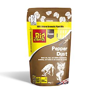 The Big Cheese Cat And Dog Pepper Dust 400g | Natural Cat and Dog Deterrent