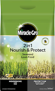 Miracle Gro Nourish & Protect Seaweed Lawn Food 360m2