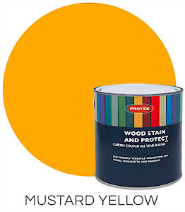 Protek Wood Stain And Protect 2.5L - Mustard Yellow