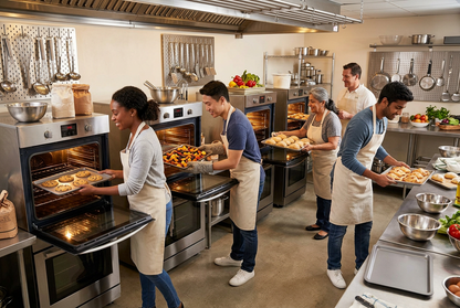 Chefs Aid Non Stick Baking Tray 33 x 21.5 x 1.5cm | 3 Pack Set