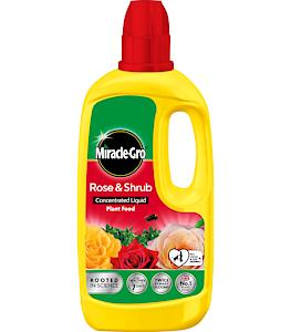 Miracle-Gro Rose & Shrub Concentrated Plant Food, 800ml.
