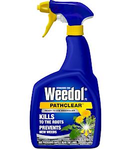 Weedol Pathclear Weedkiller, Ready To Use, 1L