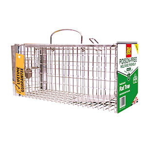 The Big Cheese Ready-Baited Rat Cage Trap Poison-Free