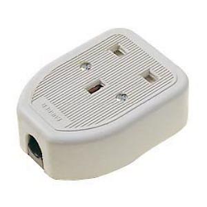 1G 13A EXT SOCKET WHITE