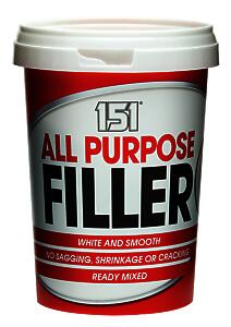 151 All Purpose Filler White 600G Interior Exterior Use Mixed Ready To Use