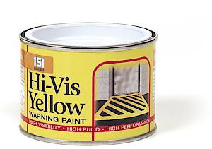 151 Gloss Paint Yellow Warning , Hi-Viz 180ml