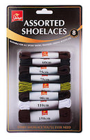 151 Assorted Shoe Laces 8 Pack