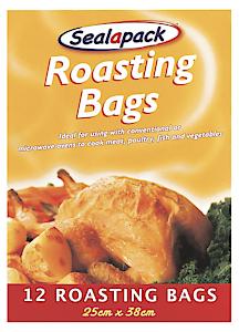 12 Roasting Bags 25Cm X 38Cm