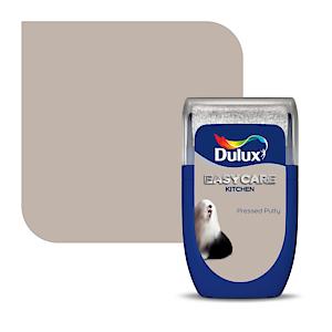 Dulux Easycare Kitchen Tester Paint - Pressed Putty - 30Ml