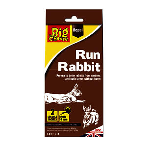 The Big Cheese Run Rabbit Repellent Sachet, Treats Up To 34M2, Soluble