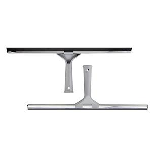 Elliott Multi-Purpose Window Squeegee  40Cm Rubber Squeegee With An Ergonomic Grey Handle.
