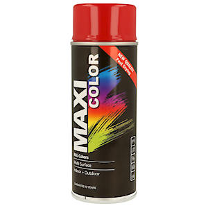 Maxicolor Quick Drying Spray Paint Gloss Carmine Red 400ml