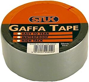 Stuk T9002 Trade Gaffa Tape 50Mm50M Black