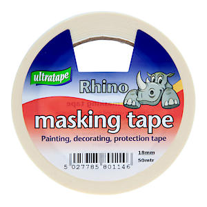 Ultratape Rhino Masking Tape 18mm x 50m