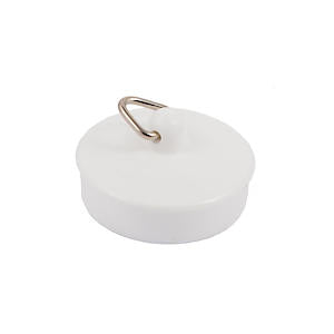 Plug sink/bath - white 1 3/4" (1)