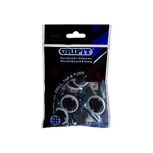 20mm Brown Gripit Pack of 8