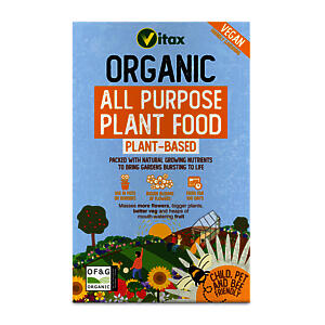 Vitax Organic All Purpose Plant Food 0.9Kg, Plant-Based And Vegan Friendly