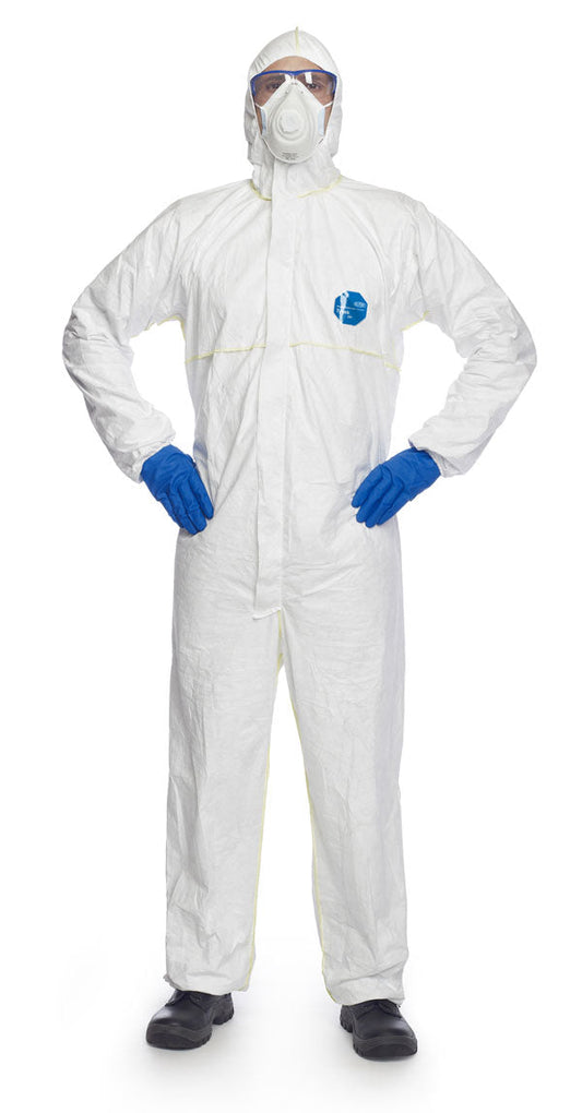 Tyvek 200 Easysafe Protective Type 5/6 Coverall, Asbestos Coverall - UK BUSINESS SUPPLIES