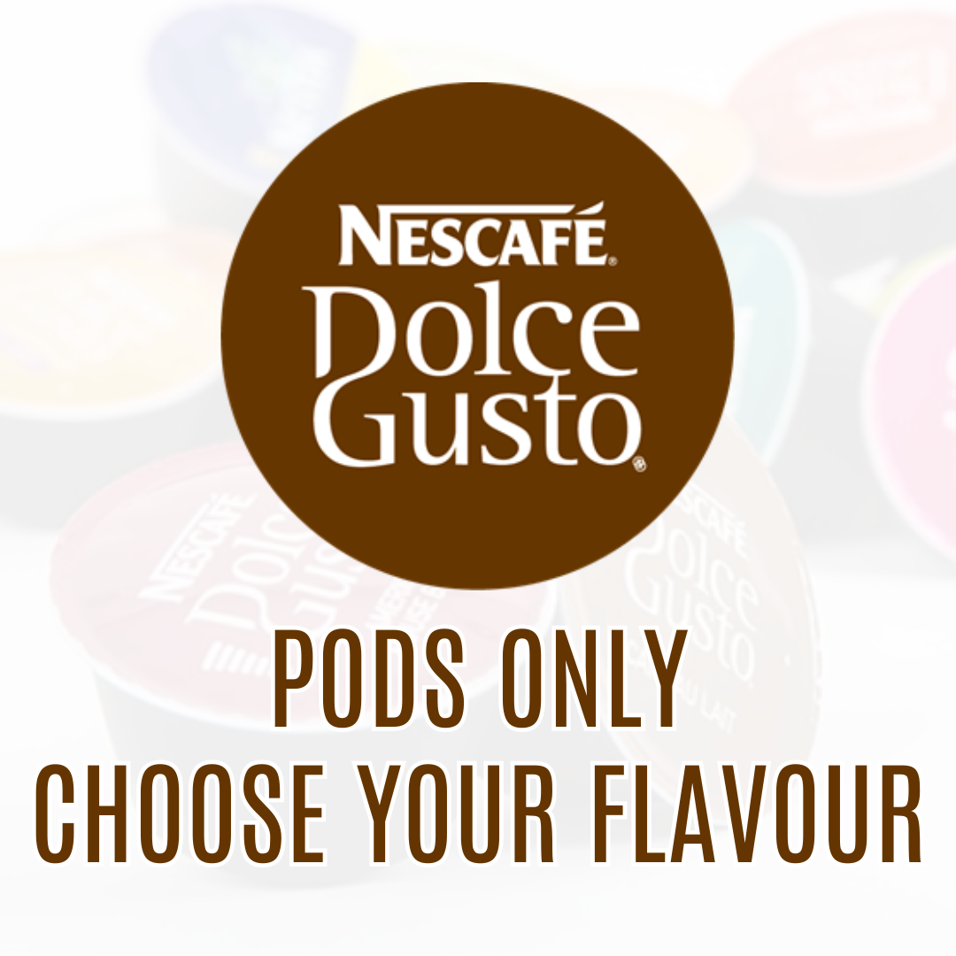 Dolce Gusto Choose Your Flavour- Pods Only