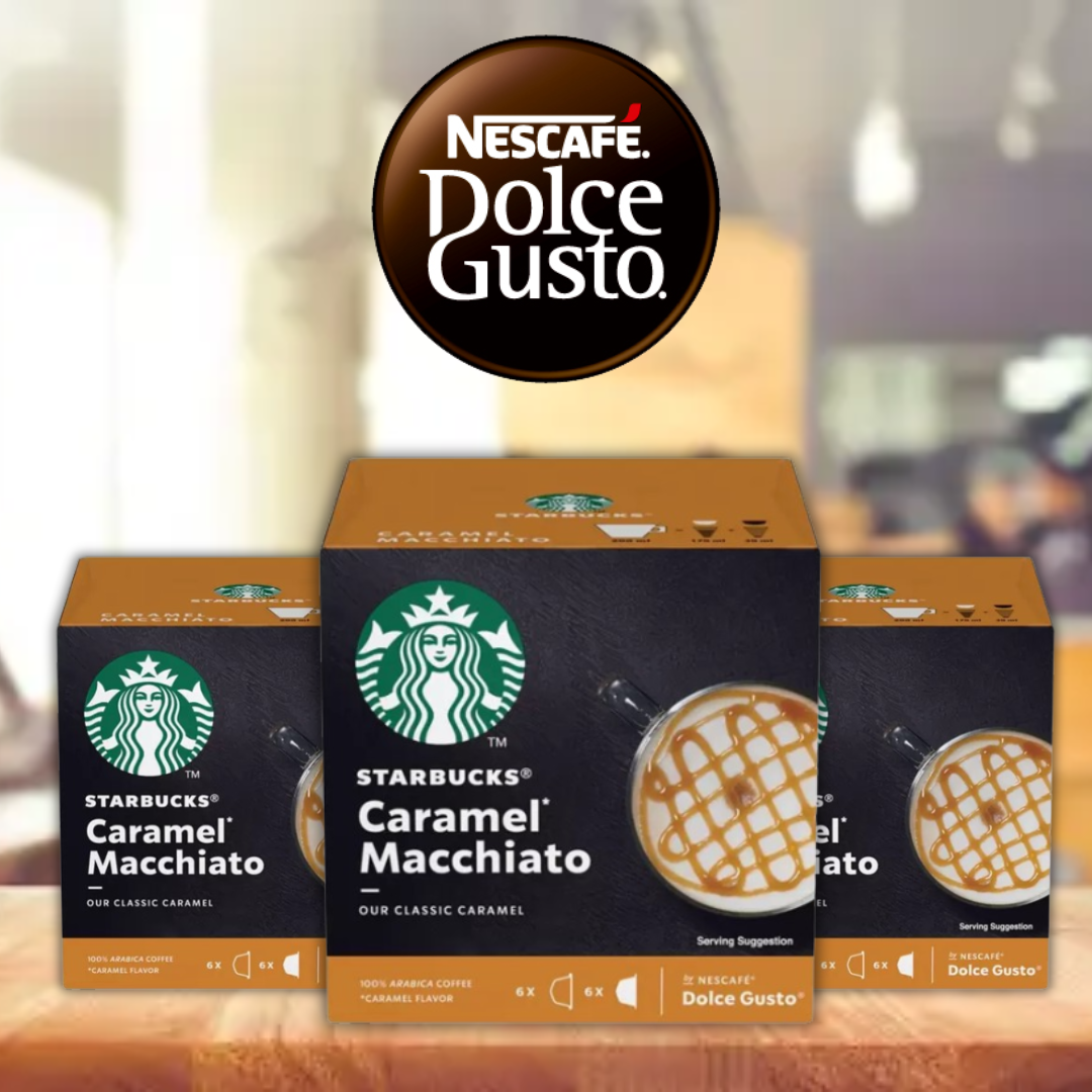 Dolce Gusto Starbucks Caramel Macchiato 12's