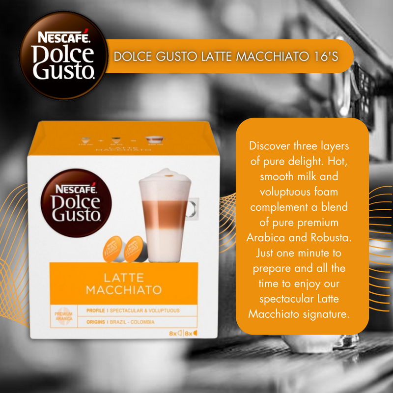 Dolce Gusto Latte Macchiato 16's