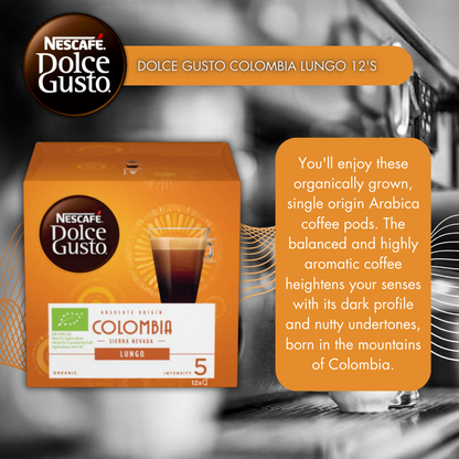 Dolce Gusto Colombia Lungo 12's