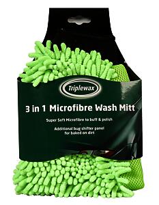 Triplewax 3-In-1 Microfibre Wash Mitt