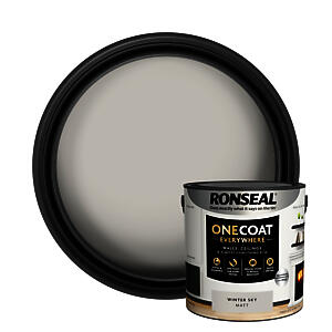 Ronseal One Coat Everywhere Paint Winter Sky Matt 2.5L