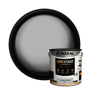 Ronseal One Coat Everywhere Paint Smooth Stone Matt 2.5L