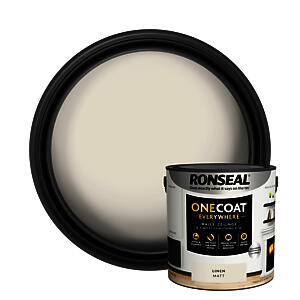 Ronseal One Coat Everywhere Paint Linen Matt 2.5L