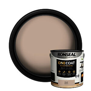 Ronseal One Coat Everywhere Paint Clay Matt 2.5L