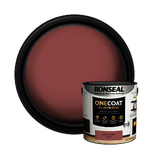 Ronseal One Coat Everywhere Paint Hazy Pink Matt 2.5L