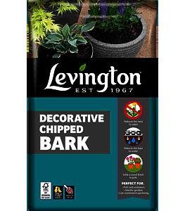 Levington Decorative Chipped Bark Bark Chippings Plant Potting Garden Border Bark 40L Bag