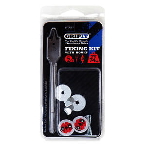 Gripit Red 18mm Plasterboard Mirror Fixing Kit